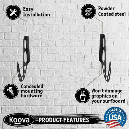 Koova - Surfboard Wall Mount