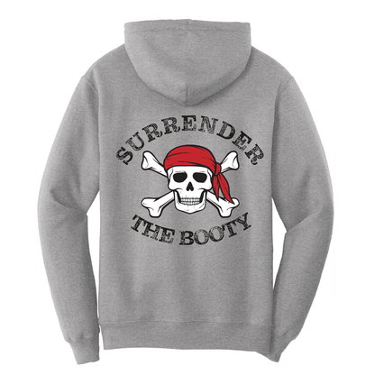 Saltwater Born Surrender The Booty Cotton Hoodie