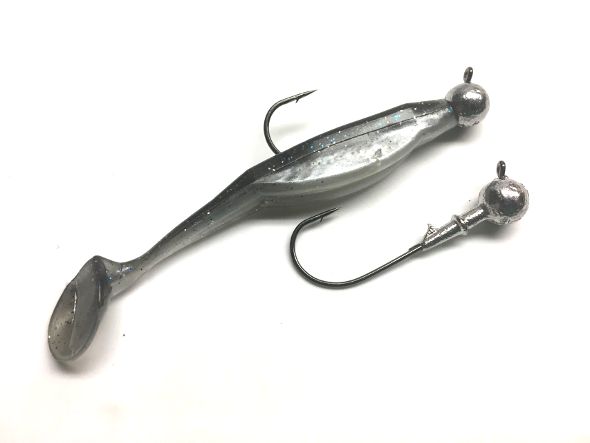 Blue Rock Custom Covert Round Ball Finesse Swimbait Head (5 Pack)