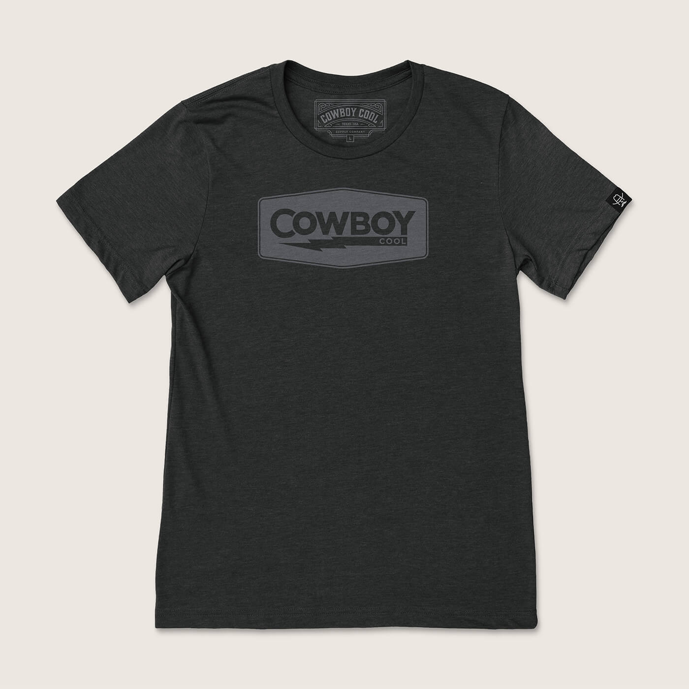 Cowboy Cool Lightning Bolt T-Shirt