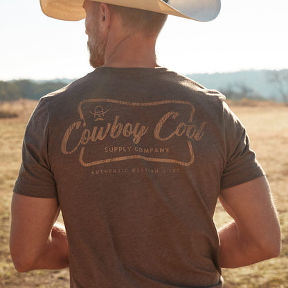 Cowboy Cool Vintage Beer T-Shirt