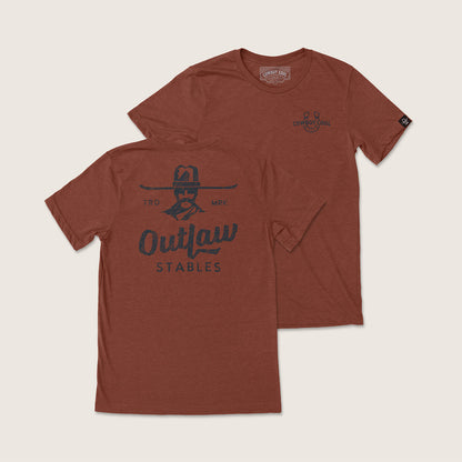 Cowboy Cool Outlaw Stables T-Shirt