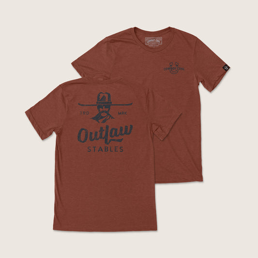 Cowboy Cool Outlaw Stables T-Shirt
