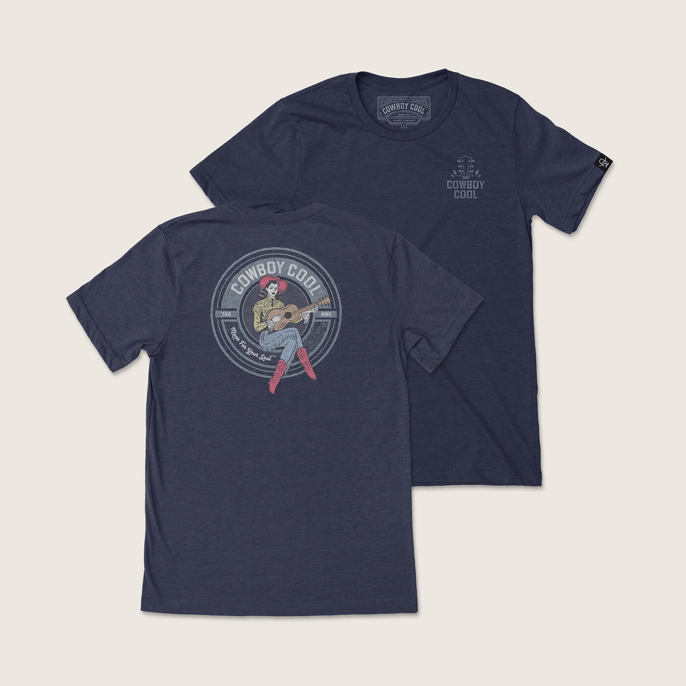 Cowboy Cool Western Riffs T-Shirt