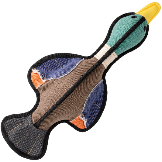 Dogline 15" Nature Duck Animal Squeaky Toy
