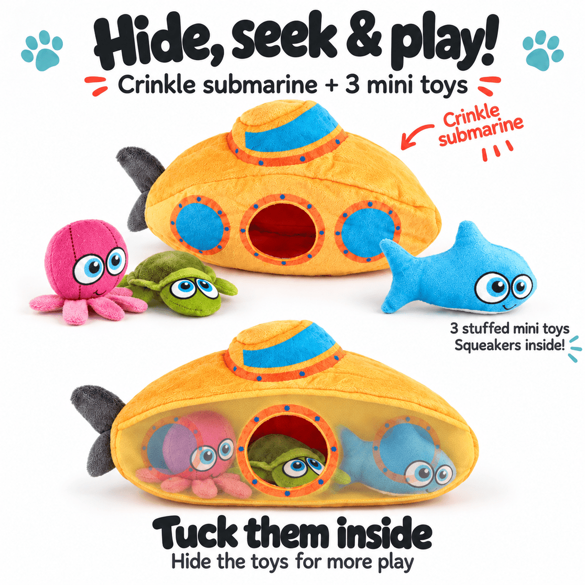 Dogline Interactive Toy Collection with a Surprise Inside