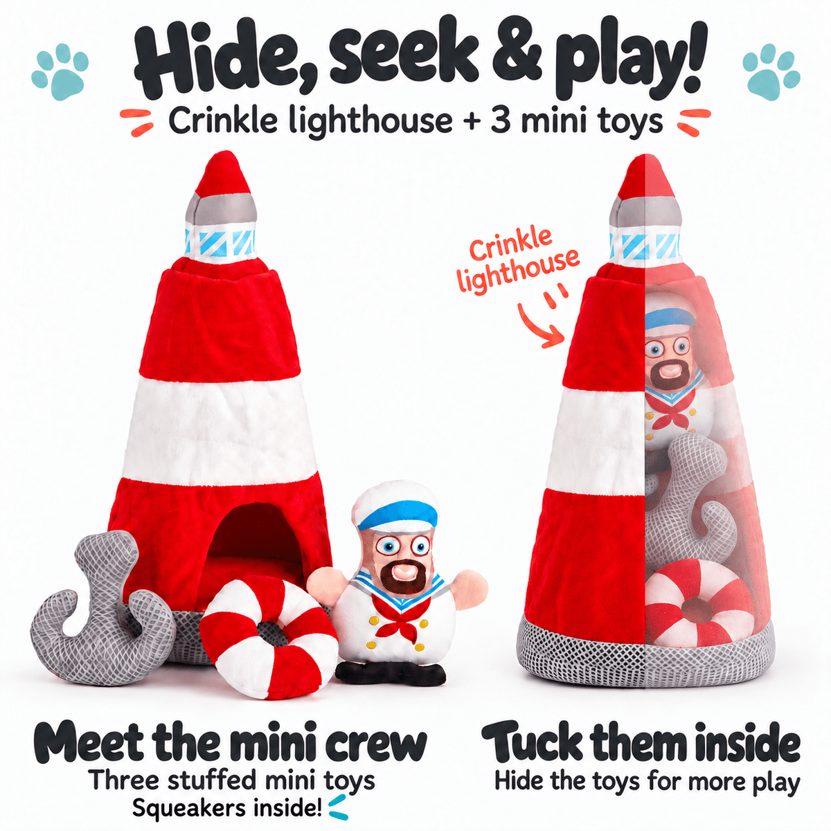 Dogline Interactive Toy Collection with a Surprise Inside
