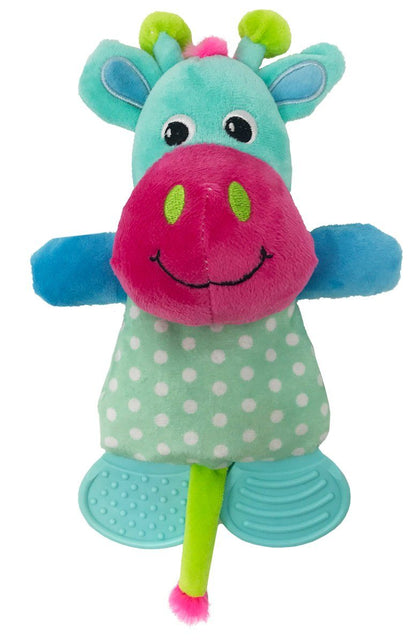 Dogline 10" Giraffe Soft Dog Toy