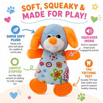 Dogline 10" Soft Dog Toy Collection