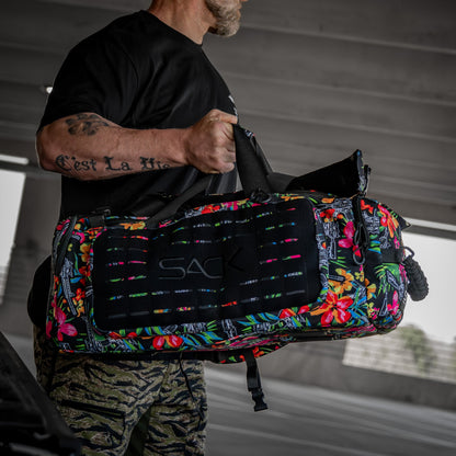 Combat Iron Apparel 50L Sack™ Duffle Hybrid Double Carry Bag