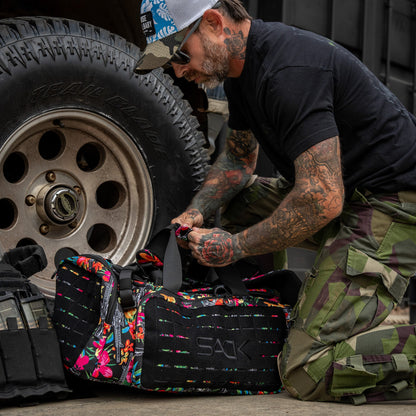 Combat Iron Apparel 50L Sack™ Duffle Hybrid Double Carry Bag