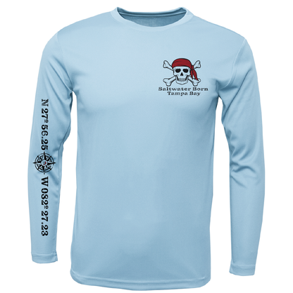Tampa Bay Blackbeard Long Sleeve UPF 50+ Dry-Fit Shirt