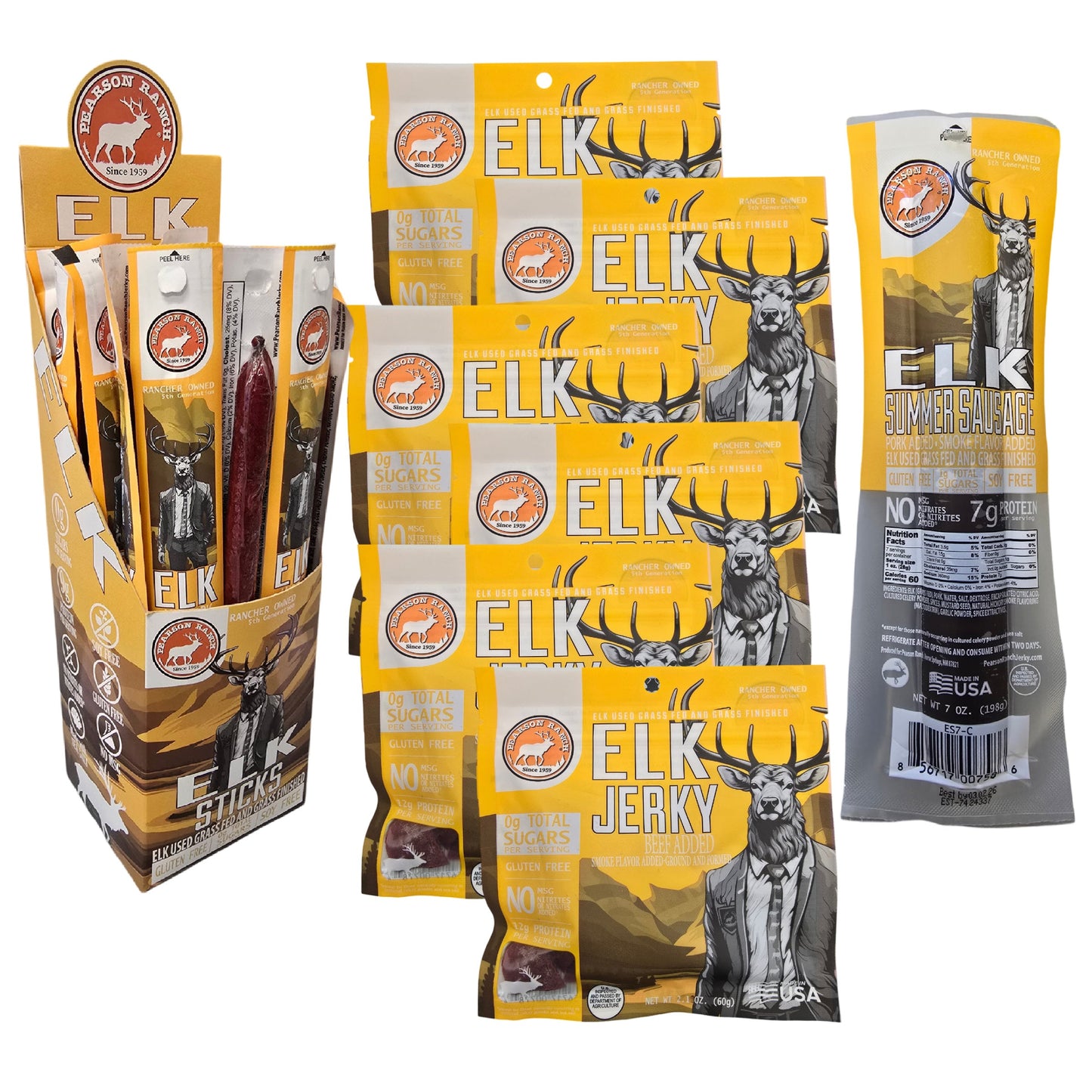 Pearson Ranch - The Trail Boss - Elk Variety Pack