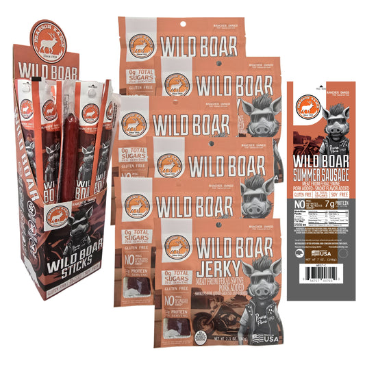Pearson Ranch - The Trail Boss - Wild Boar Variety Pack