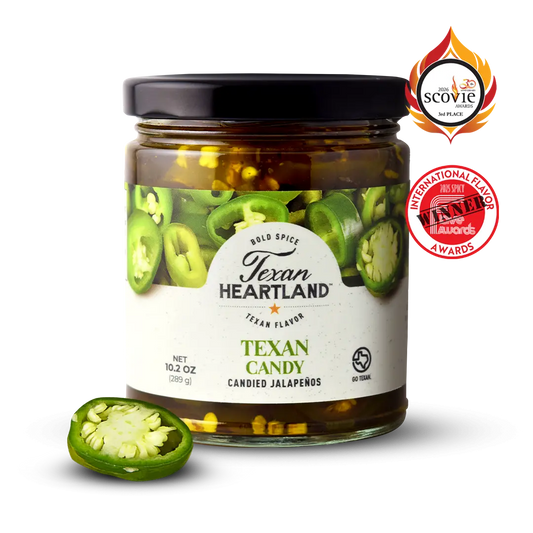 Texan Heartland Texan Candy Candied Jalapenos