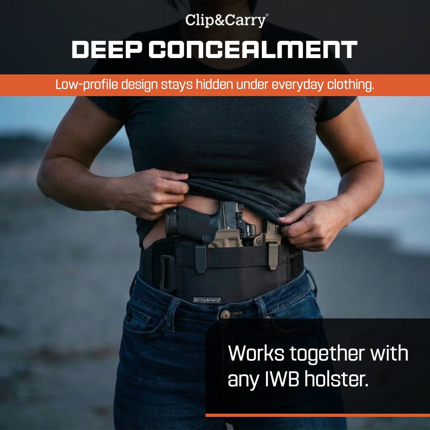 Clip & Carry STRAPT-TAC Belly Band