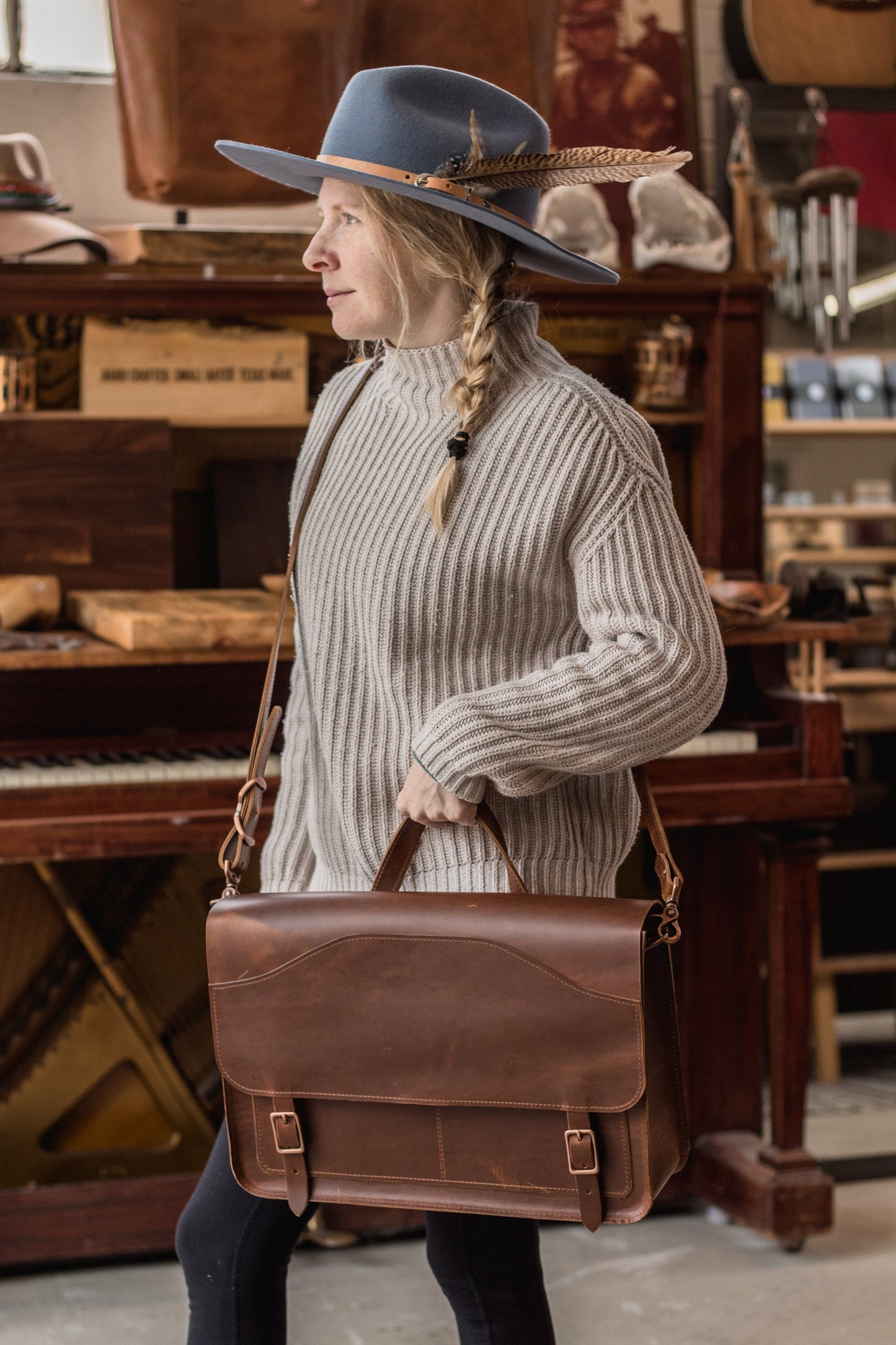 Twisted Arrow Goods Truman Satchel