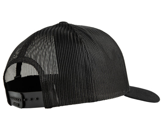 Trophyline Black Logo Patch Hat