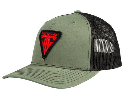 Trophyline Loden/Black Patch Hat