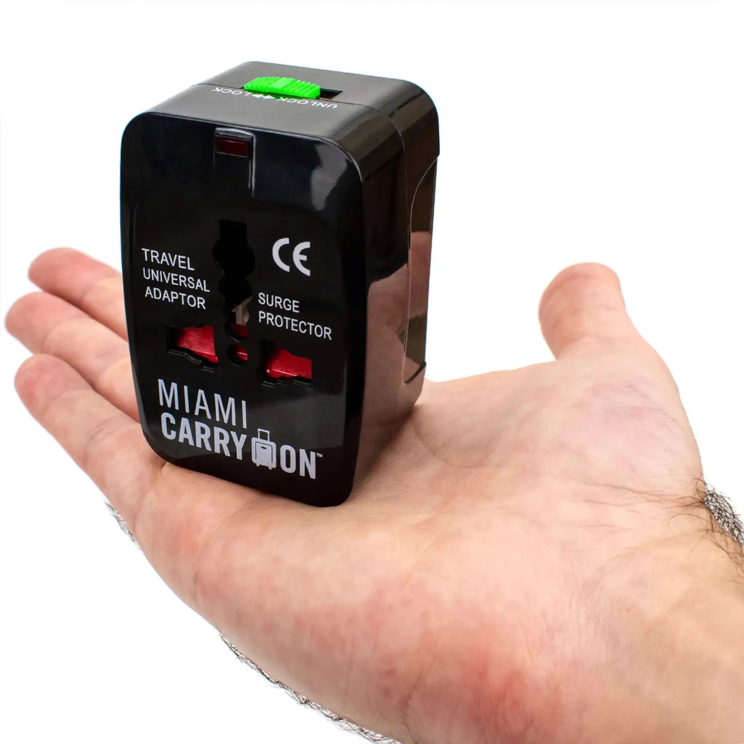 Miami Carry On International Travel Adapter with USB Ports