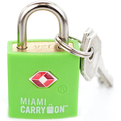 Miami Carry On TSA Approved Keyed Padlock