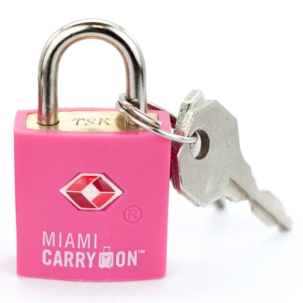 Miami Carry On TSA Approved Keyed Padlock