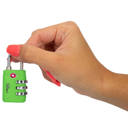Miami Carry On TSA Approved Combination Padlock
