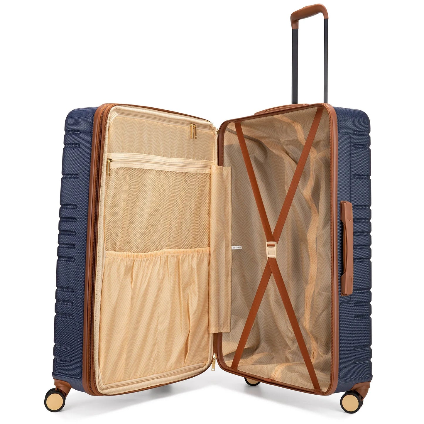Miami Carry On  Brickell 3 Piece Expandable Retro Luggage Set