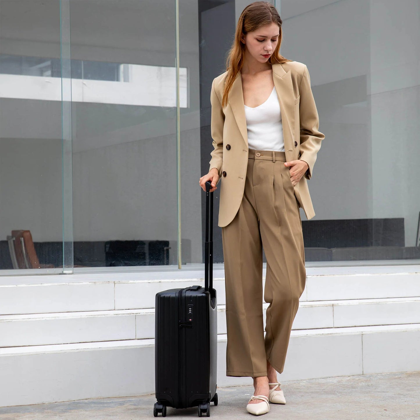 Miami Carry On Ocean Polycarbonate Carry-On Suitcase
