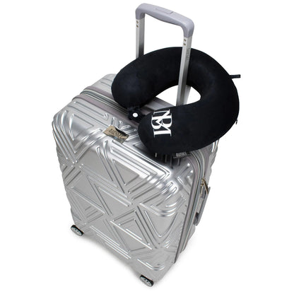 Badgley Mischka Memory Foam Travel Neck Pillow