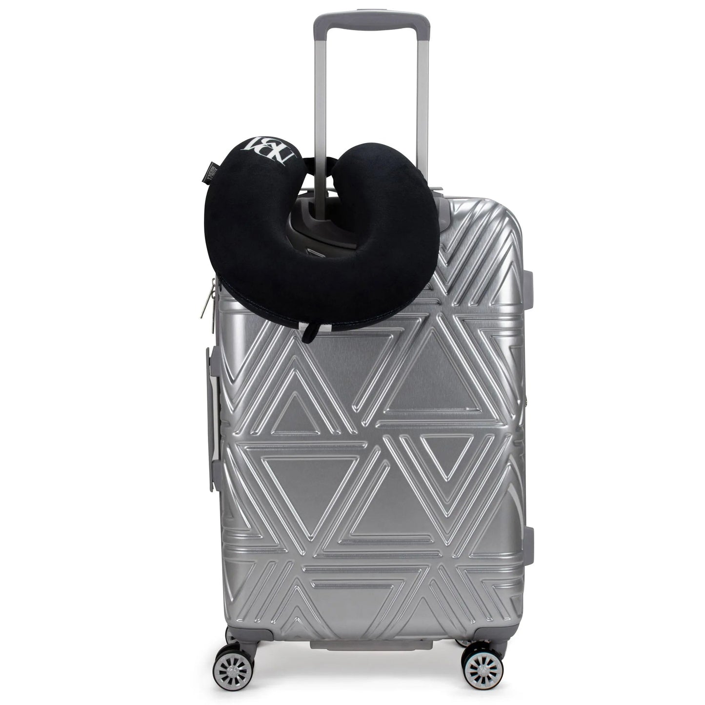 Badgley Mischka Memory Foam Travel Neck Pillow