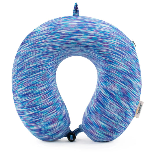 Miami Carry On Space Dye Memory Foam Neck Pillow