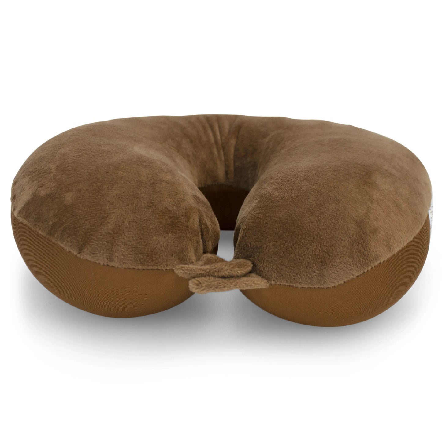 Miami Carry On Plush Microbeads Travel Neck Pillow