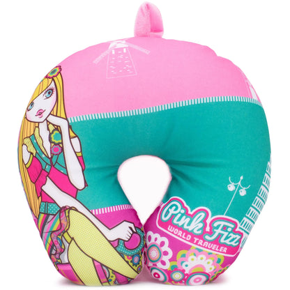 Travellty Microbeads Neck Pillow for Girls