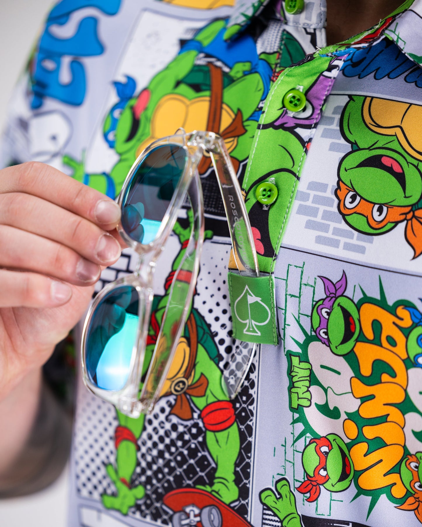 Pins and Aces TMNT - Comic Strip