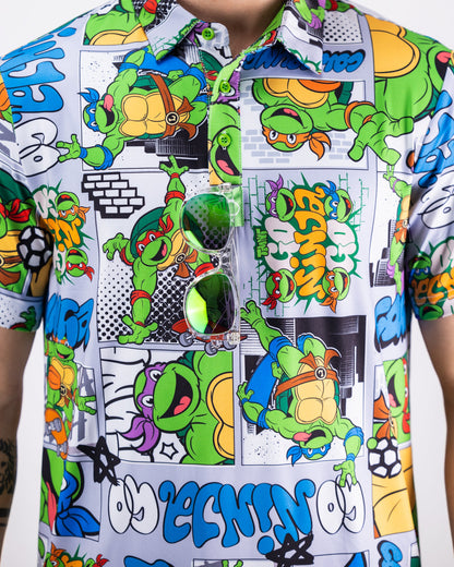 Pins and Aces TMNT - Comic Strip