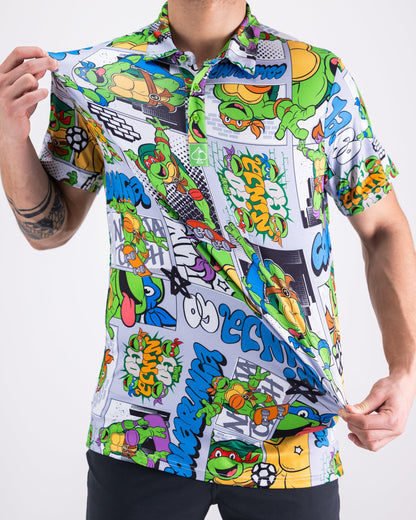 Pins and Aces TMNT - Comic Strip