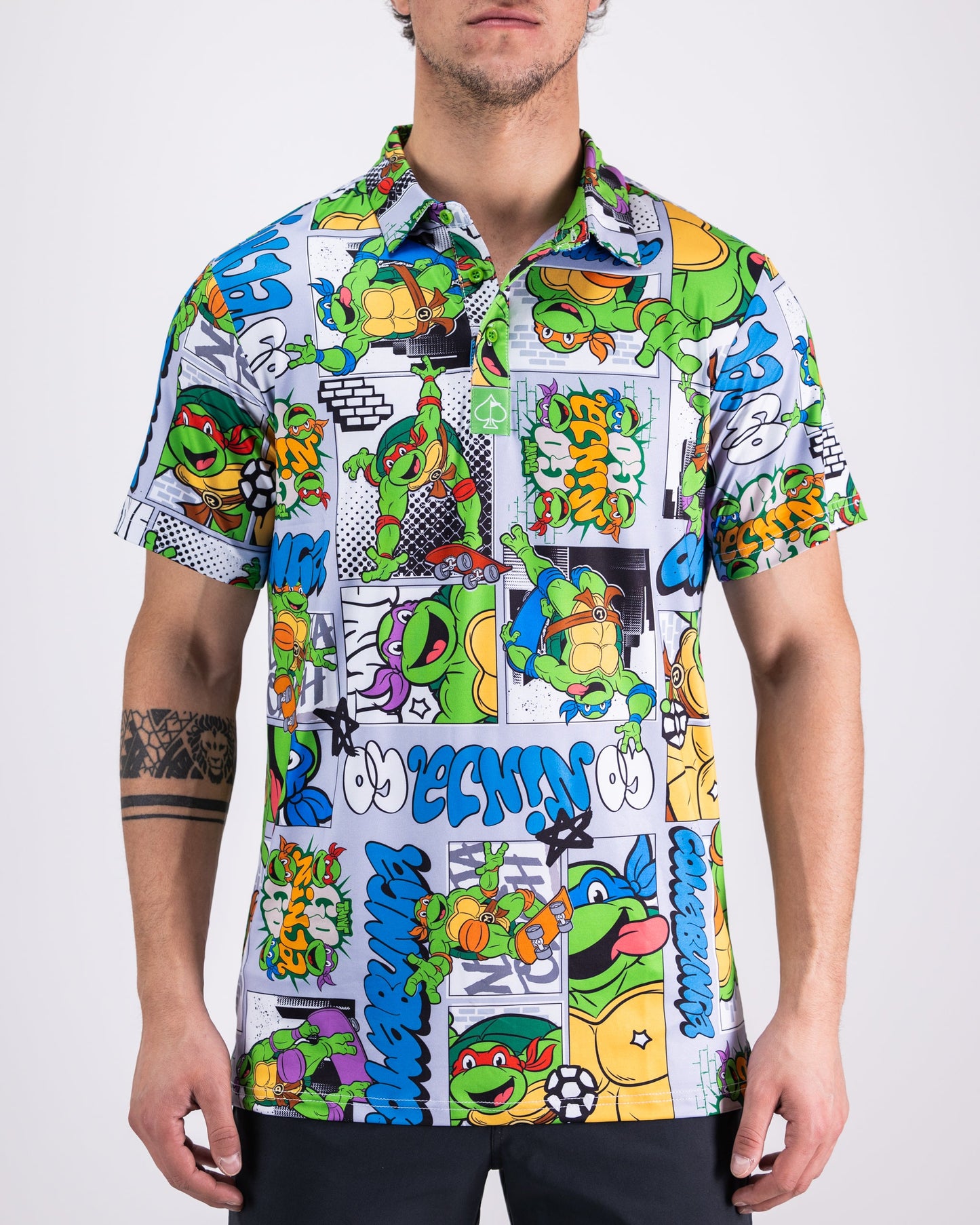 Pins and Aces TMNT - Comic Strip