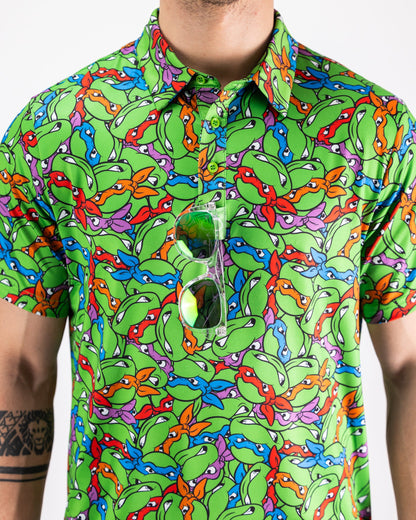 Pins and Aces TMNT - Mean Green