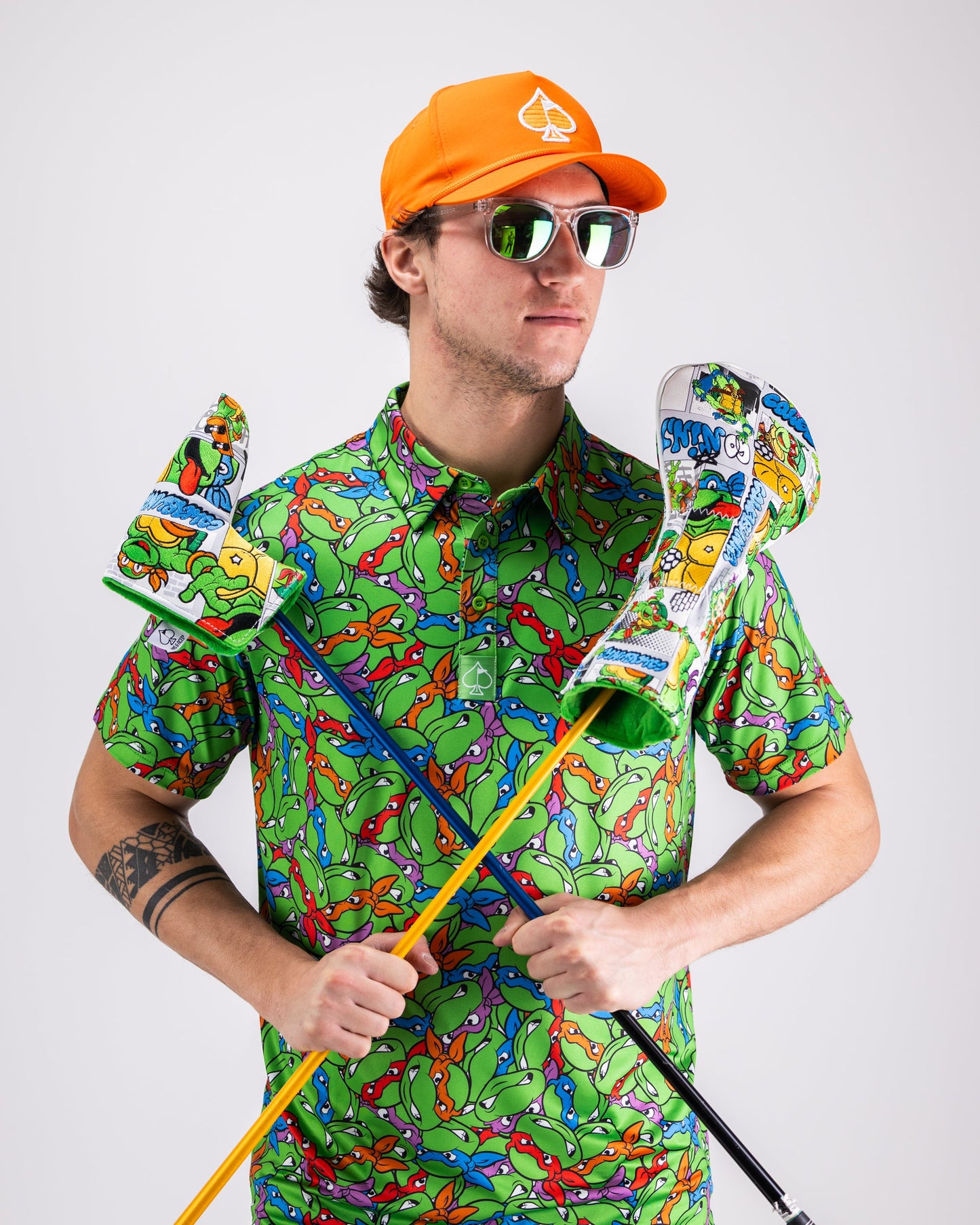 Pins and Aces TMNT - Mean Green