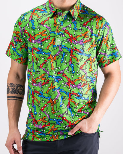 Pins and Aces TMNT - Mean Green
