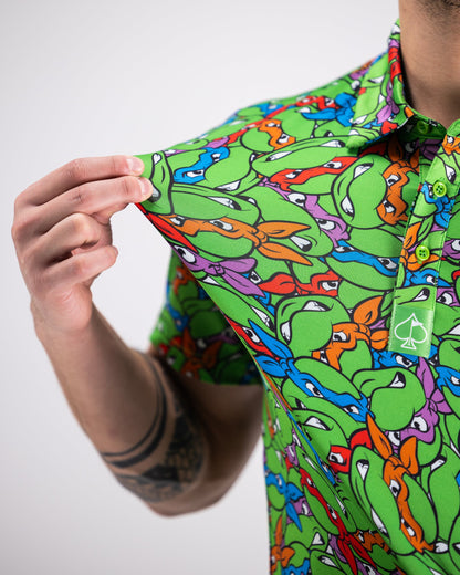 Pins and Aces TMNT - Mean Green