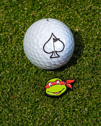 Pins and Aces TMNT - Raphael Ball Marker