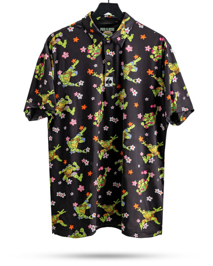Pins and Aces TMNT - Turtle Flower Power
