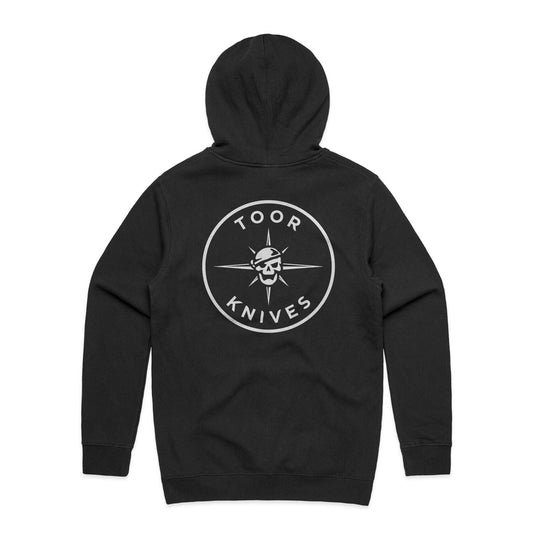 Toor Knives Logo Pullover - Black/White