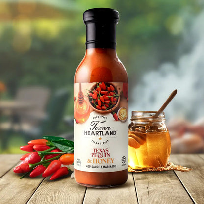 Texas Pequin & Honey Mop Sauce & Marinade