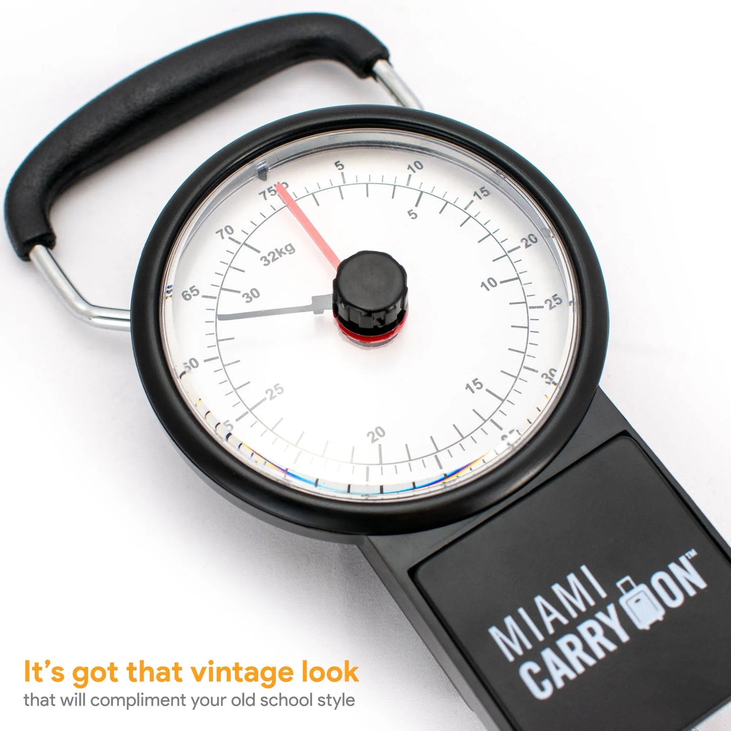 Miami Carry On Retro Mechanical Luggage Scale