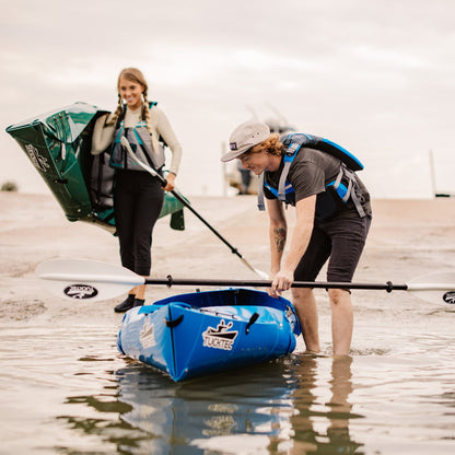 Tucktec Folding Kayak | Hard-Shell | 2-minute Set-up | Foldable, Portable Kayak