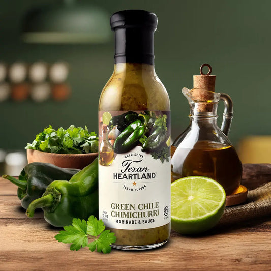 Texan Heartland Green Chile Chimichurri Marinade & Sauce