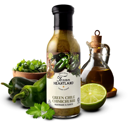 Texan Heartland Green Chile Chimichurri Marinade & Sauce